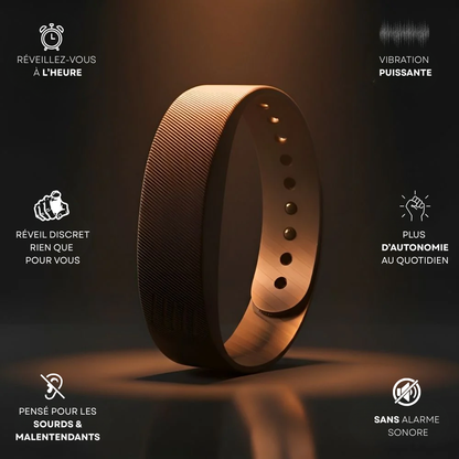 Bracelet réveil pour sourds et malentendants