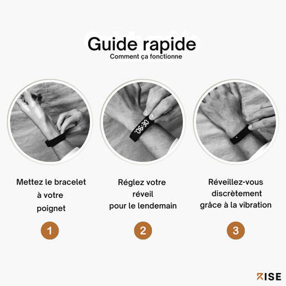 Bracelet réveil pour sourds et malentendants