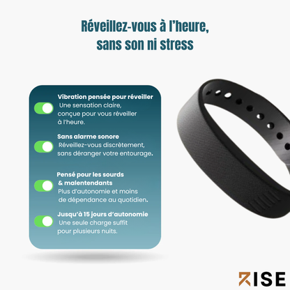 Bracelet réveil pour sourds et malentendants